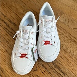 Skechers Slip-ins: Arch Fit Arcade - See Ya There White NWOB 6